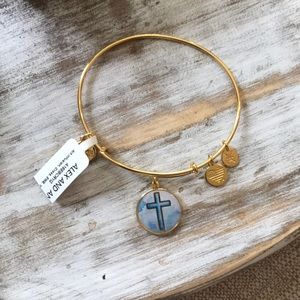 Alex and Ani Cross Bracelet